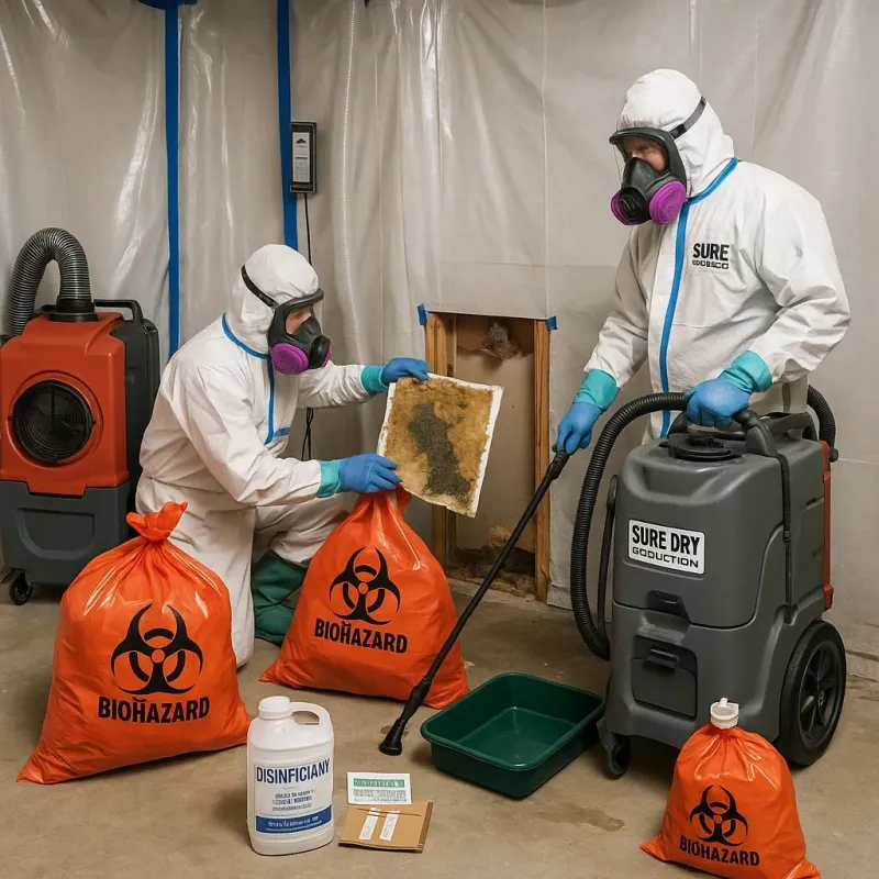 Contaminated Water Handling Protocols process in Mason City, IL
